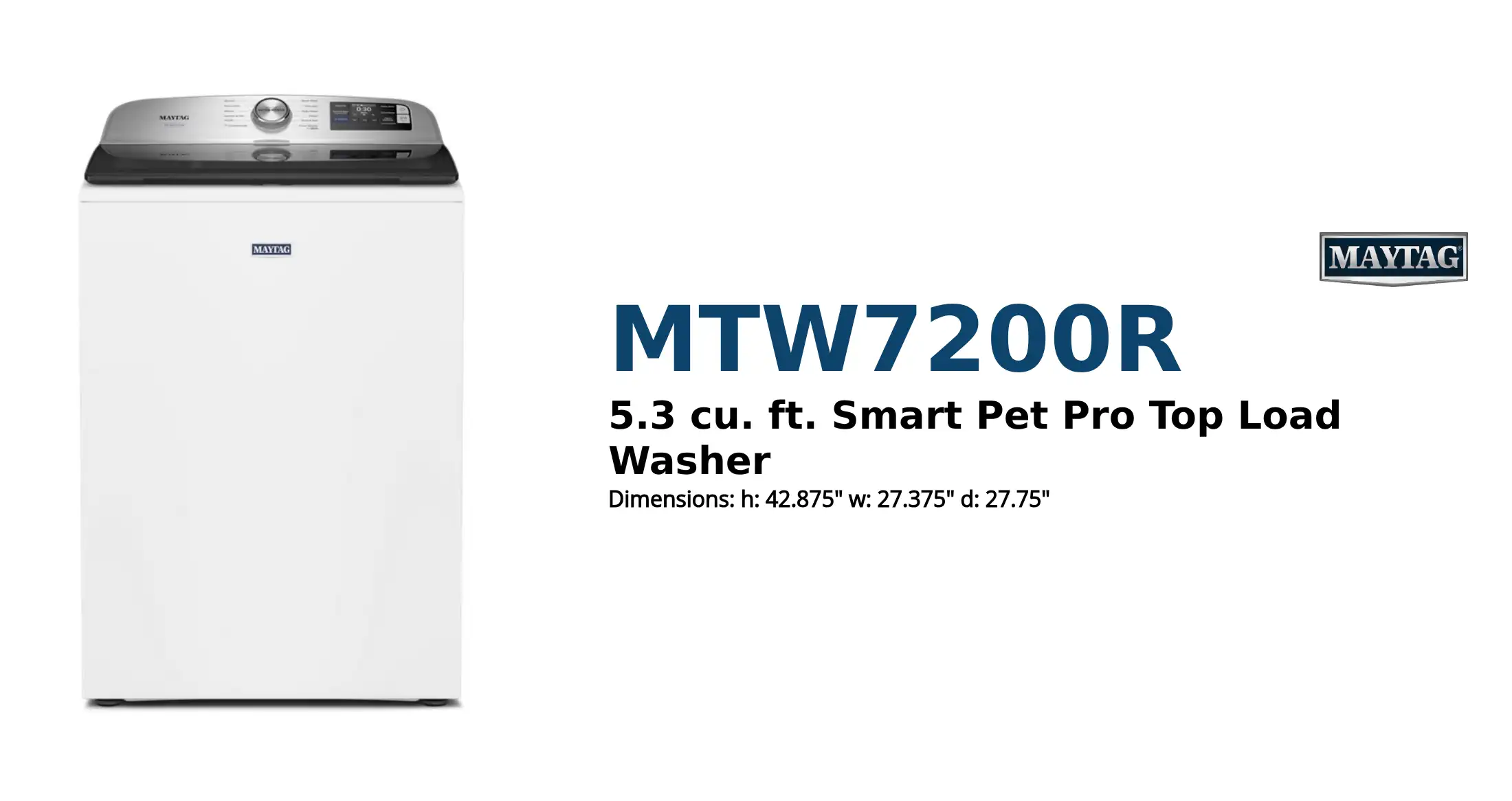 MTW7200R product brief thumbnail